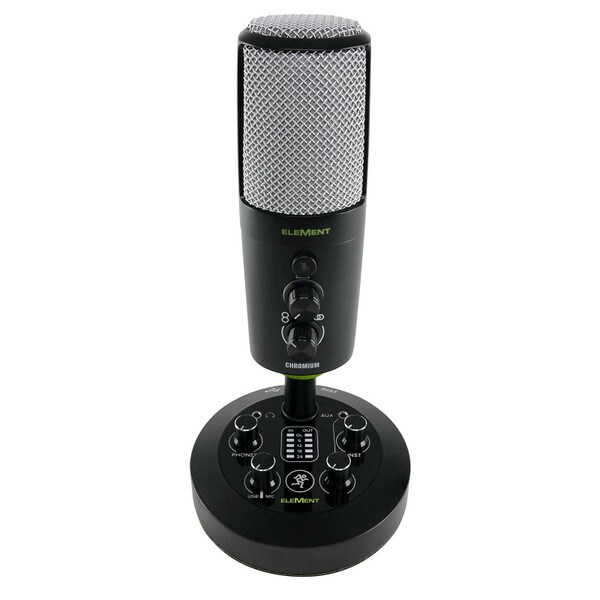Main product image for OPEN BOX Mackie CHROMIUM Premium USB Condenser Microphone with249-634